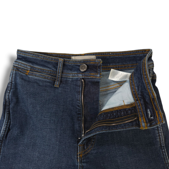 NWOT Everlane Way-High Clean Front Organic Cotton Skinny Jeans Sz. 26x28 Indigo - Picture 9 of 14